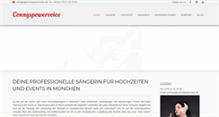 Desktop Screenshot of connyspowervoice.de
