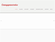 Tablet Screenshot of connyspowervoice.de